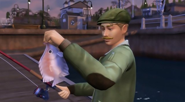 На рыбалку с Григорием Голубичко — The Sims 4 (2)