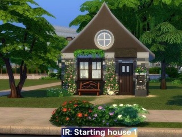 Стартовый домик 1 для Sims 4 со ссылкой для скачивания